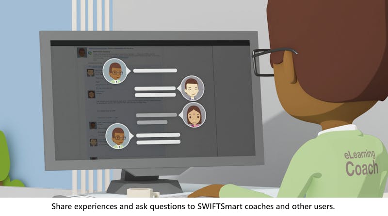 SWIFT animation promotes e-learning platform G4