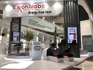 Course en réalité virtuelle d'ExxonMobil