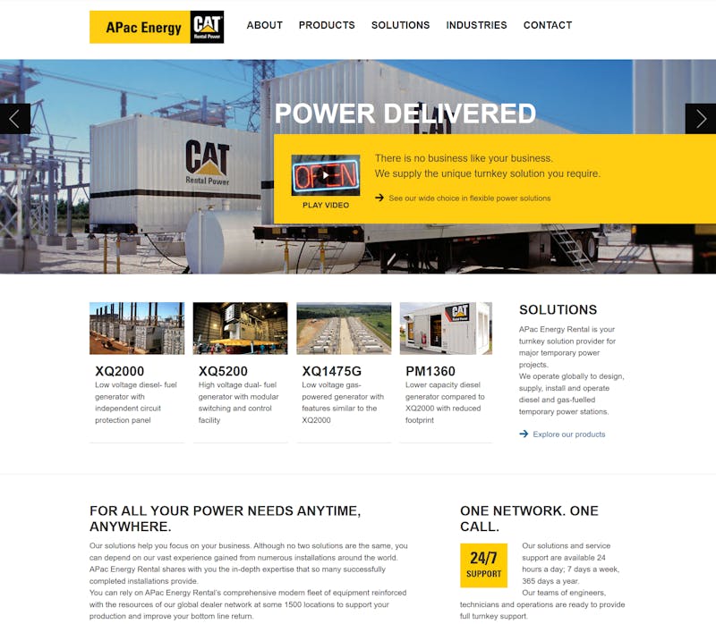 APA Cenergy home page