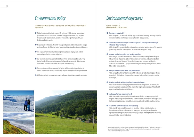 Daikin environmental report G1