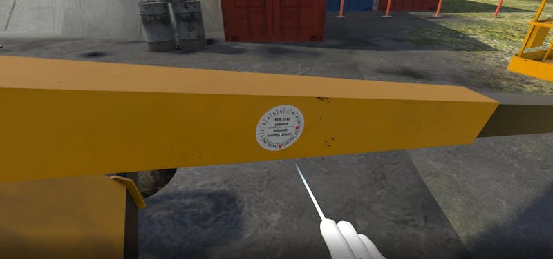 Learn24 working at heights in VR G2