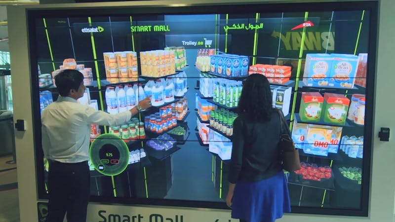 Virtuele supermarkt