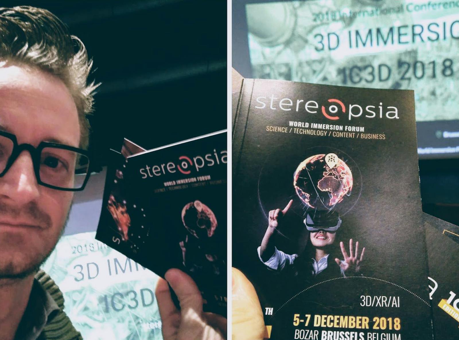 Sharing VR experiences at Stereopsia World Immersion Forum